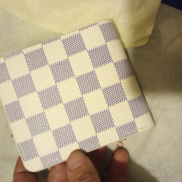 Louis Vuitton Damier Azur Multiple Wallet/ billfold 1214lv31 - Picture 5 of 15